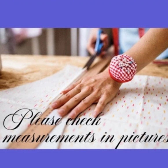 NWOT Striped Satin Feel Women’s Pajama Set Sz Medium Red, Bottoms Waist Elastic - Picture 11 of 12